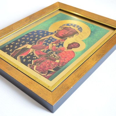 MATKA BOŻA CZĘSTOCHOWSKA - obraz w ramie 22.5 x 28.5 cm - 74155
