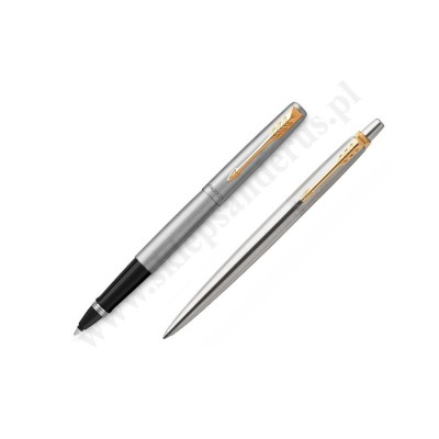 DŁUGOPIS + PIÓRO KULKOWE PARKER JOTTER STALOWE - PA0013