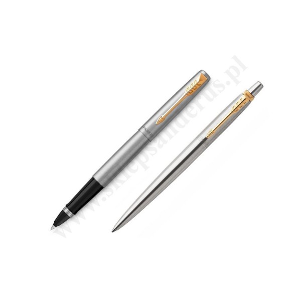 DŁUGOPIS + PIÓRO KULKOWE PARKER JOTTER STALOWE - PA0013