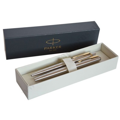 DŁUGOPIS + PIÓRO KULKOWE PARKER JOTTER STALOWE - PA0013