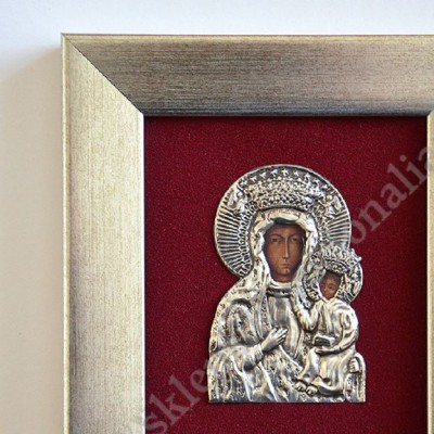 MATKA BOŻA CZĘSTOCHOWSKA - format 14.7 x 16.5 cm - 0104