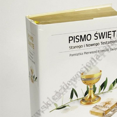 PISMO ŚWIĘTE. STARY I NOWY TESTAMENT. WYDANIE KOMUNIJNE Z PAGINATORAMI