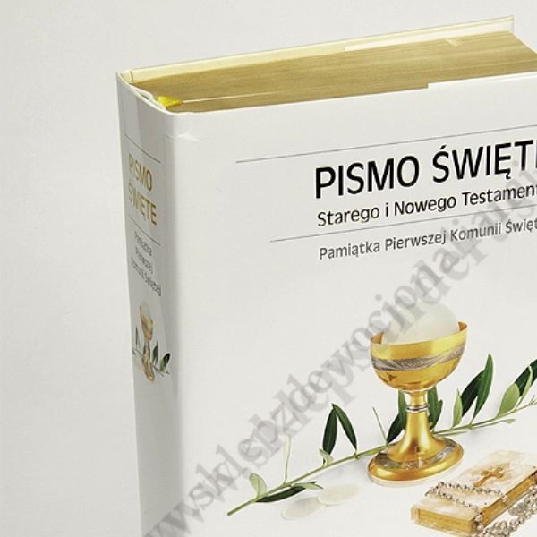 PISMO ŚWIĘTE. STARY I NOWY TESTAMENT. WYDANIE KOMUNIJNE Z PAGINATORAMI