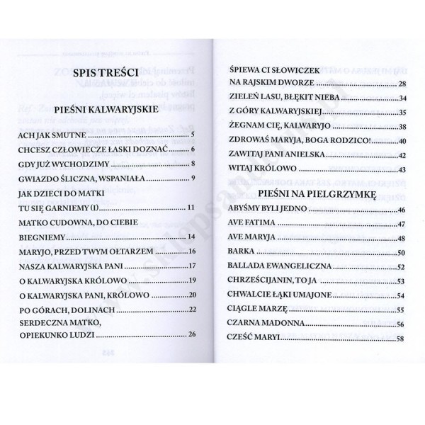 ŚPIEWNIK NA PIELGRZYMKĘ