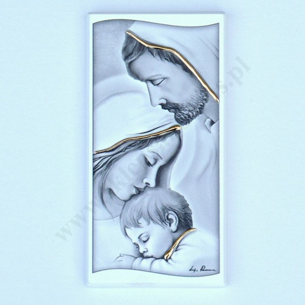 ŚWIĘTA RODZINA - obrazek 6 x 12 cm - ES051882182D