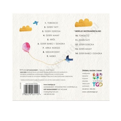 MAŁE TGD - DZIEŃ DZIECKA - PŁYTA CD