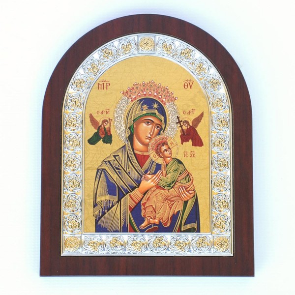 MATKA BOŻA NIEUSTAJĄCEJ POMOCY  - ikona 19.7 x 24.5 cm - 87709