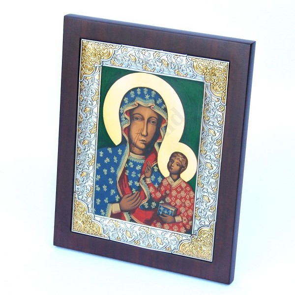 MATKA BOŻA CZĘSTOCHOWSKA - ikona 20 x 25 cm - 82711 MATKA BOŻA CZĘSTOCHOWSKA - ikona 20 x 25 cm - 82711