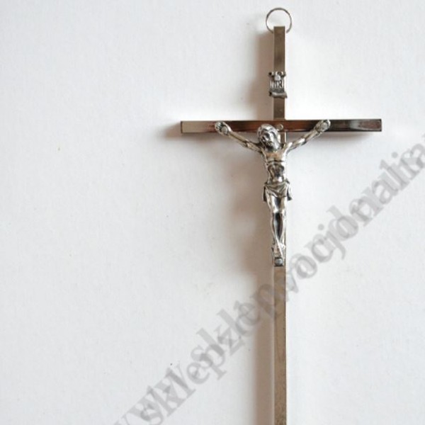 KRZYŻ METALOWY - wys. 21 cm - 88936