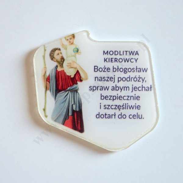 SWIĘTY KRZYSZTOF - plakietka - 74482