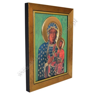 MATKA BOŻA CZĘSTOCHOWSKA - obraz 23 x 29 cm - 67786