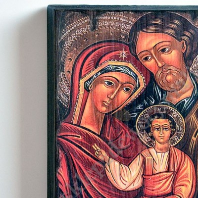 ŚWIĘTA RODZINA - ikona 14.9 x 21.3 cm - 60926