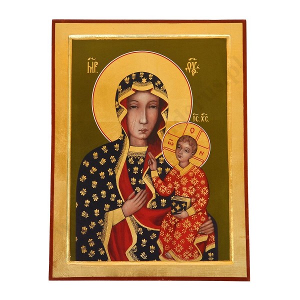 MATKA BOŻA CZĘSTOCHOWSKA - ikona 30 x 40 cm - 74586