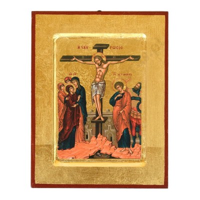 UKRZYŻOWANIE PANA JEZUSA - ikona 14 x 18 cm - 74693