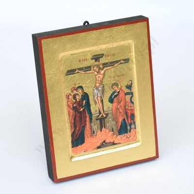 UKRZYŻOWANIE PANA JEZUSA - ikona 14 x 18 cm - 74693