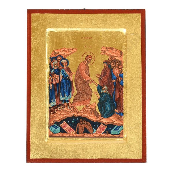 ZMARTWYCHWSTANIE PANA JEZUSA - ikona 14 x 18 cm - 74707