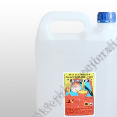OLEJ PARAFINOWY DO ŚWIEC - 5L + LEJEK - 4123