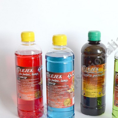 OLEJ PARAFINOWY KOLOROWY - 0.5 L