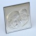 ŚWIĘTA RODZINA - OBRAZEK SREBRNY 12 x 12 cm - 6766/2X