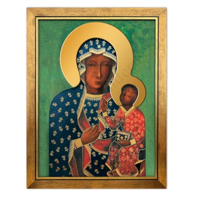 MATKA BOŻA CZĘSTOCHOWSKA - obraz w ramie 36 x 46 cm - 70438