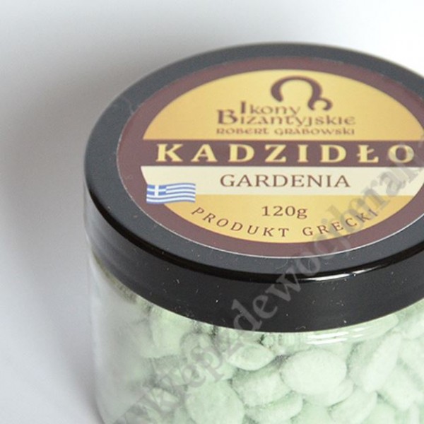 KADZIDŁO LITURGICZNE GRECKIE - GARDENIA - 120g - 50825