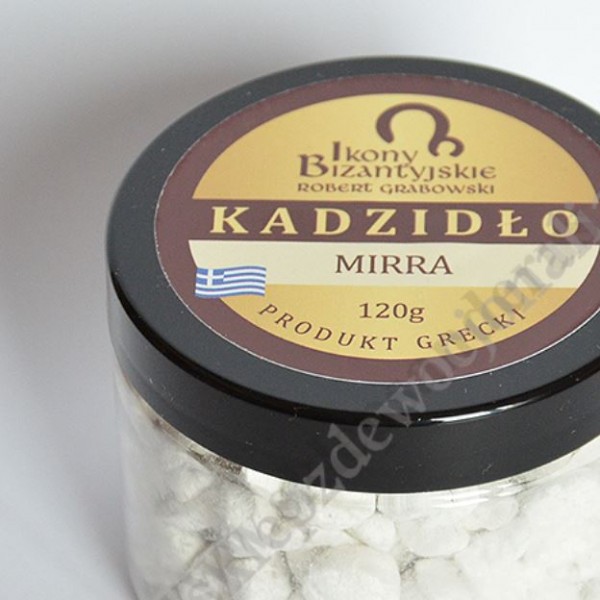 KADZIDŁO LITURGICZNE GRECKIE - MIRRA - 120g - 50826