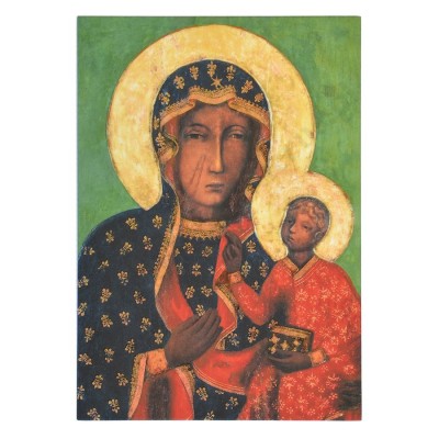 MATKA BOŻA CZĘSTOCHOWSKA - obrazek 14.5 x 21 cm - 47479