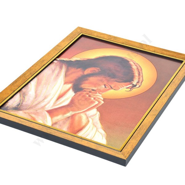 PAN JEZUS MODLĄCY SIĘ - obraz 36 x 46 cm - 70633