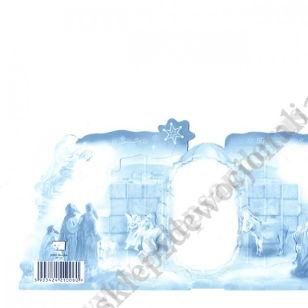 SZOPKA PAPIEROWA - mix wzorów - 3317