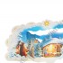 SZOPKA PAPIEROWA - mix wzorów - 3317