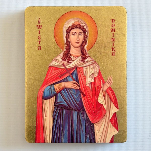 ŚWIĘTA DOMINIKA - ikona 12 x 16 cm - 75891