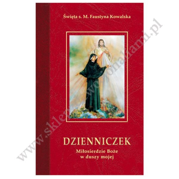 DZIENNICZEK. MIŁOSIERDZIE BOŻE W DUSZY MOJEJ - mały, miękki