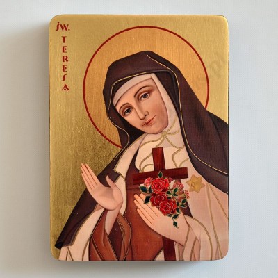 ŚWIĘTA TERESA - ikona 12 x 16.5 cm - 3091-B