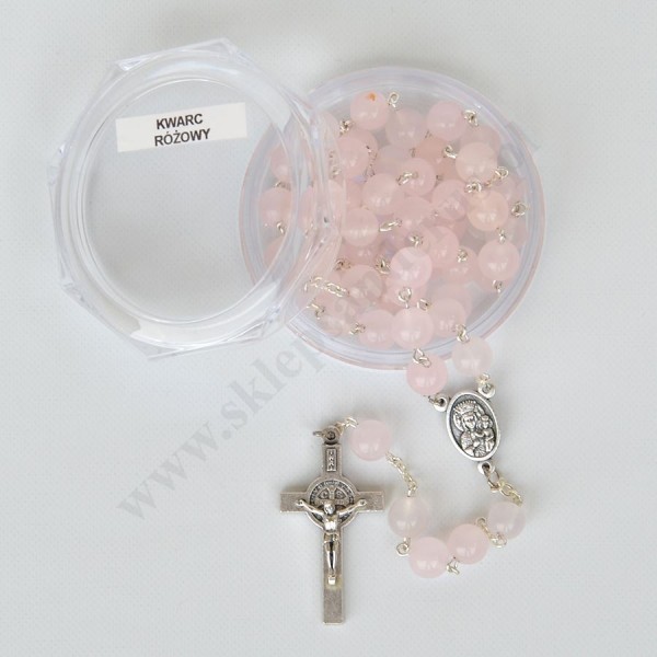 RÓŻANIEC KWARC RÓŻOWY - 47509