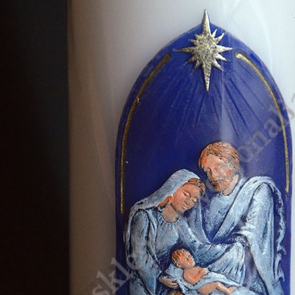 ŚWIECA BOŻE NARODZENIE - wys.20cm - 73248