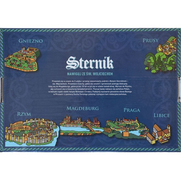 STERNIK NAWIGUJ ZE ŚW. WOJCIECHEM - gra planszowa - 56093