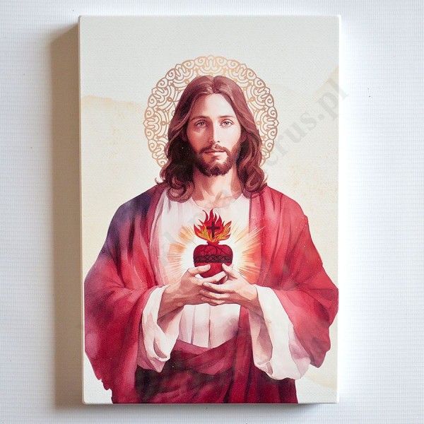SERCE PANA JEZUSA - obrazek 18 x 27  cm - 70784