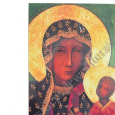 MATKA BOŻA CZĘSTOCHOWSKA - obraz 18 x 27 cm - 90415