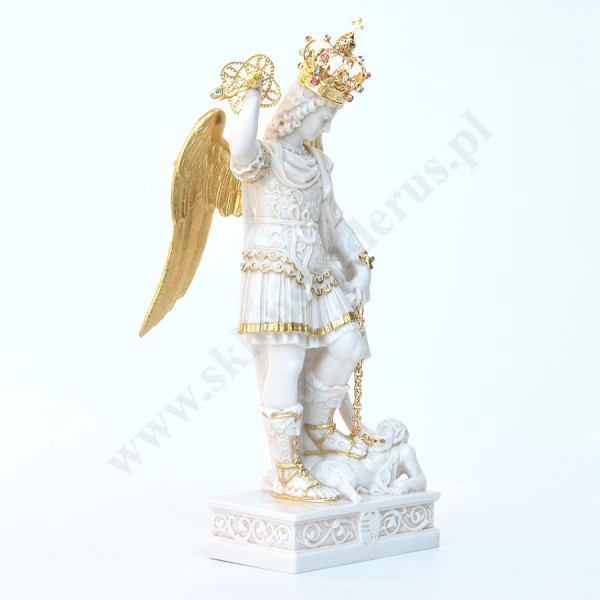 ŚWIĘTY MICHAŁ ARCHANIOŁ Z GARGANO - wys. 33 cm - 11117 ŚWIĘTY MICHAŁ ARCHANIOŁ Z GARGANO - wys. 33 cm - 11117