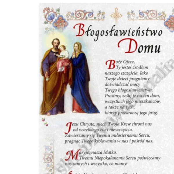 BŁOGOSŁAWIEŃSTWO DOMU - format A5 - 65504