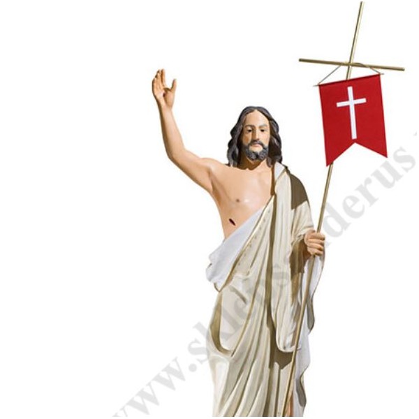 CHRYSTUS ZMARTWYCHWSTAŁY - figura - 120 cm - 221E - 3536