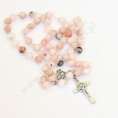 RÓŻANIEC OPAL RÓŻOWY - 5838