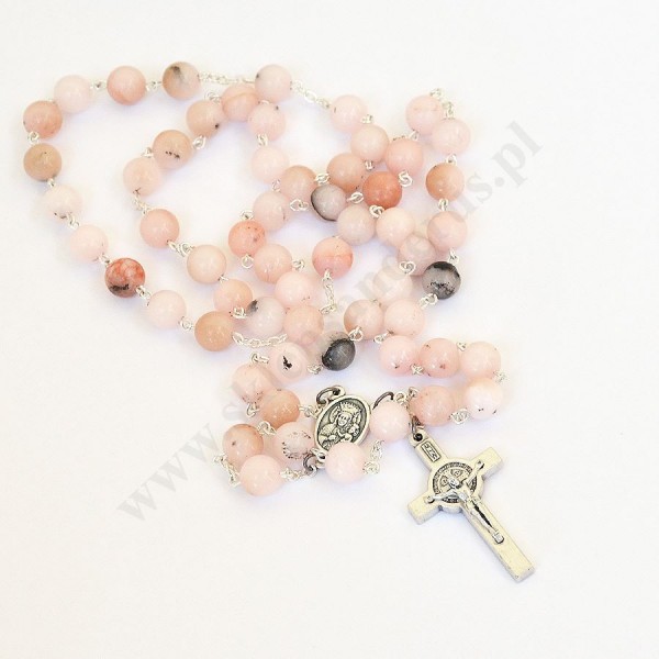 RÓŻANIEC OPAL RÓŻOWY - 5838