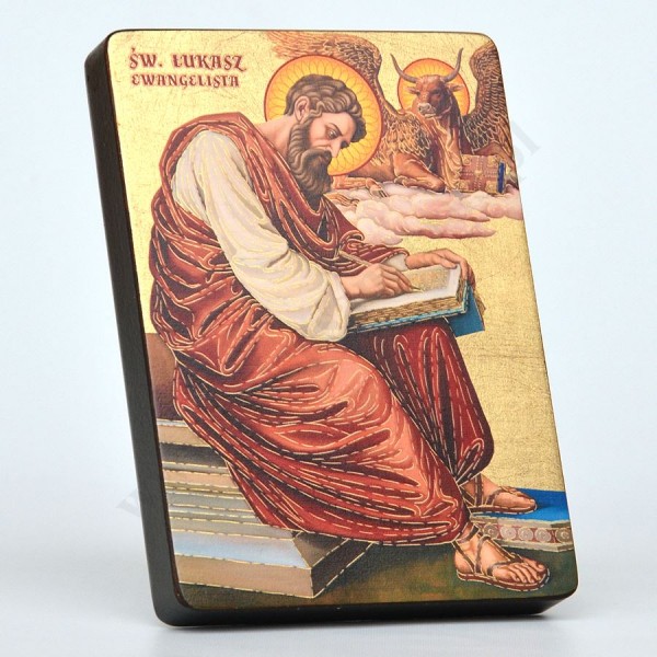 ŚW. ŁUKASZ EWANGELISTA - ikona 12 x 16.5 cm - 51543