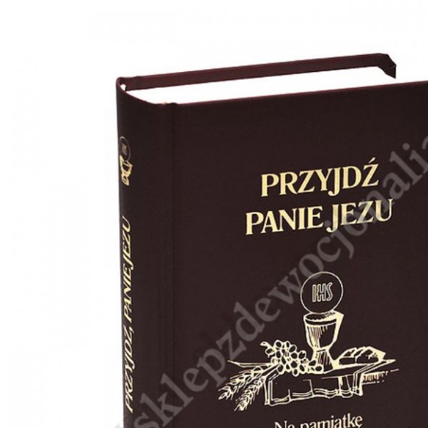 PRZYJDŹ PANIE JEZU - modlitewnik komunijny - 8525_CZ
