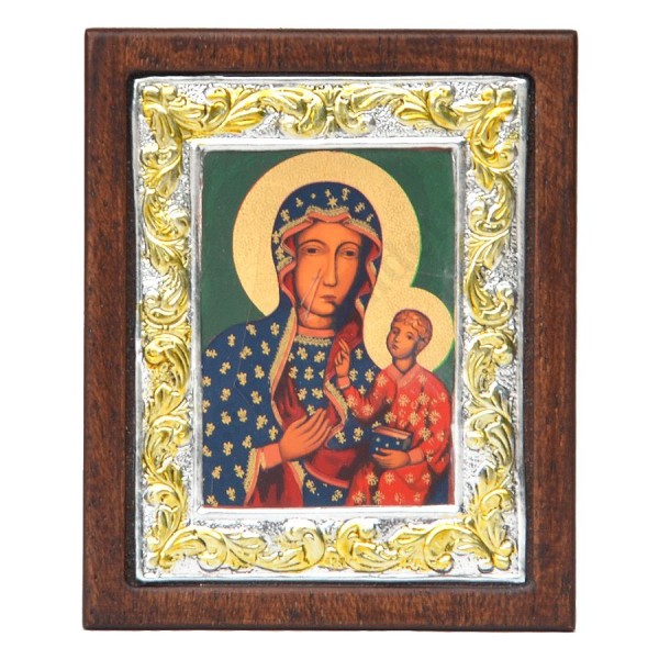 MATKA BOŻA CZĘSTOCHOWSKA - ikona w etui 8.2 x 10 cm - 72916