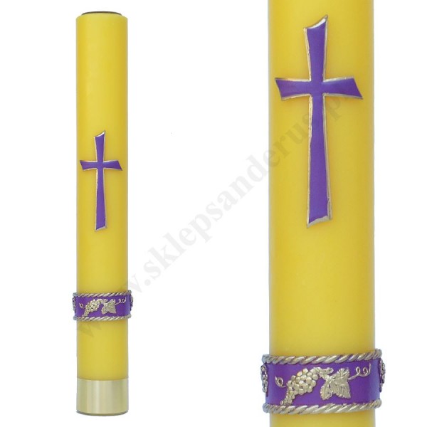 ŚWIECA OŁTARZOWA OLEJOWA - wys. 60 cm - 61149
