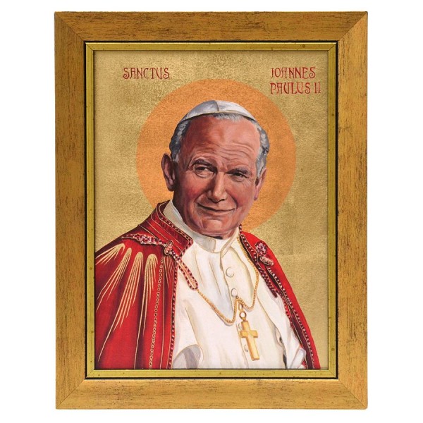 ŚW. JAN PAWEŁ II - obraz 23 x 29 cm - 90939