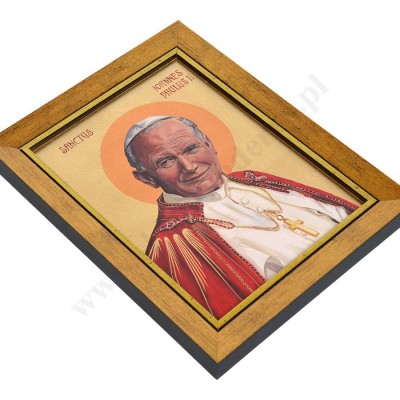 ŚW. JAN PAWEŁ II - obraz 17.7 x 21.8 cm - 90940