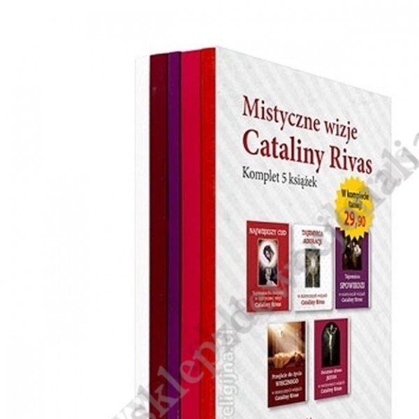 MISTYCZNE WIZJE CATALINY RIVAS - KOMPLET 5 KSIĄŻEK